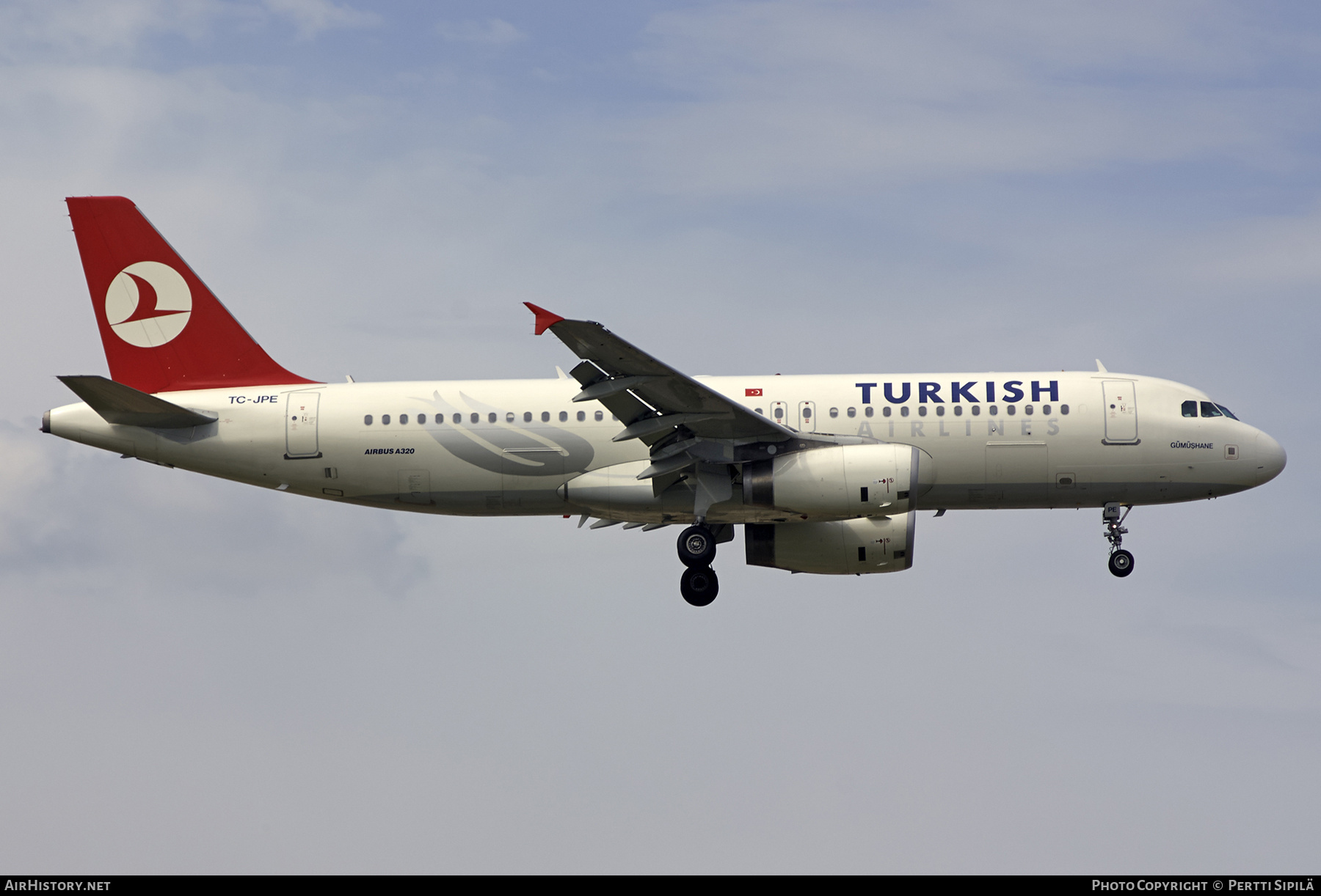 Aircraft Photo of TC-JPE | Airbus A320-232 | Turkish Airlines | AirHistory.net #235714