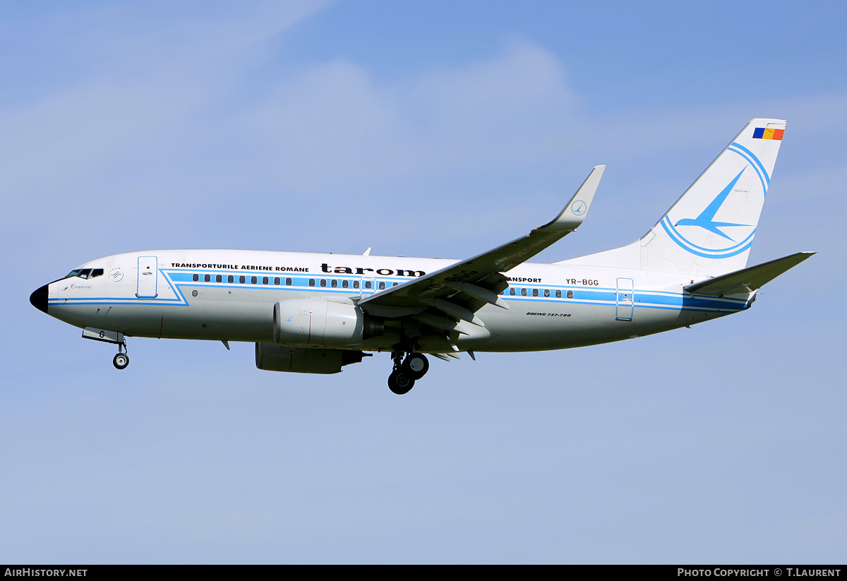 Aircraft Photo of YR-BGG | Boeing 737-78J | TAROM - Transporturile Aeriene Române | AirHistory.net #235731