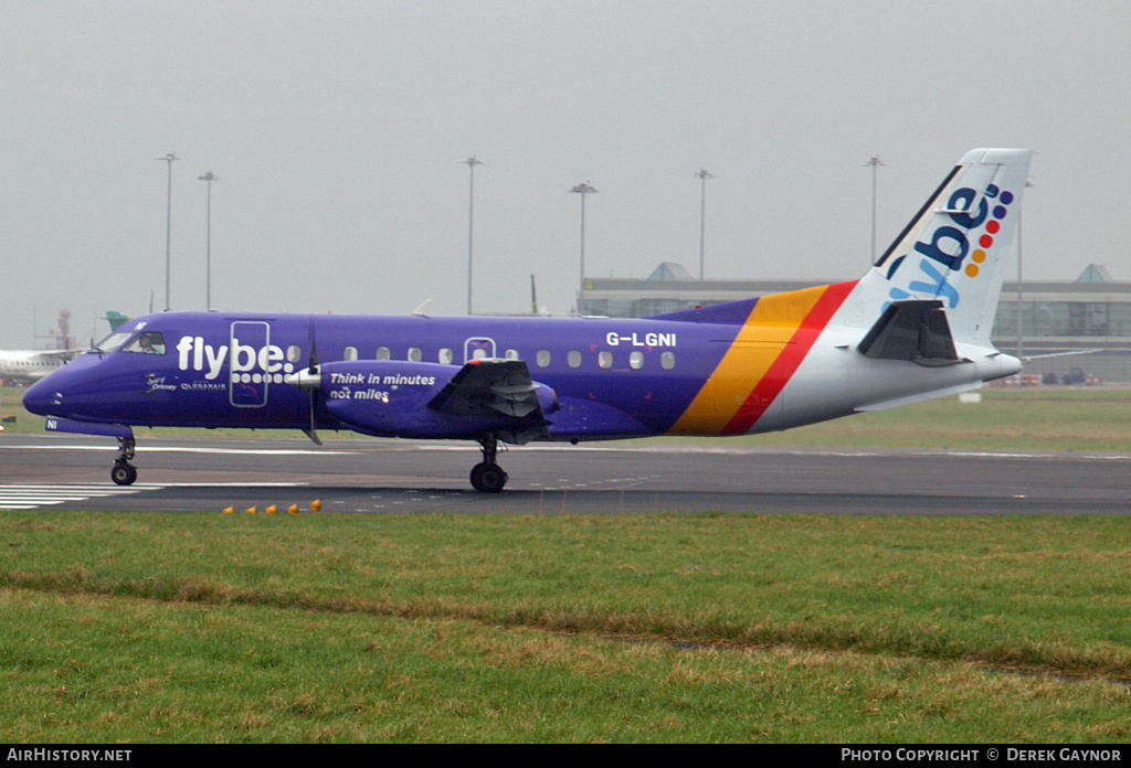 Aircraft Photo of G-LGNI | Saab 340B | Flybe | AirHistory.net #235750