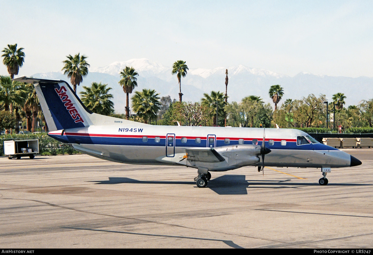 Aircraft Photo of N194SW | Embraer EMB-120RT Brasilia | SkyWest Airlines | AirHistory.net #235756