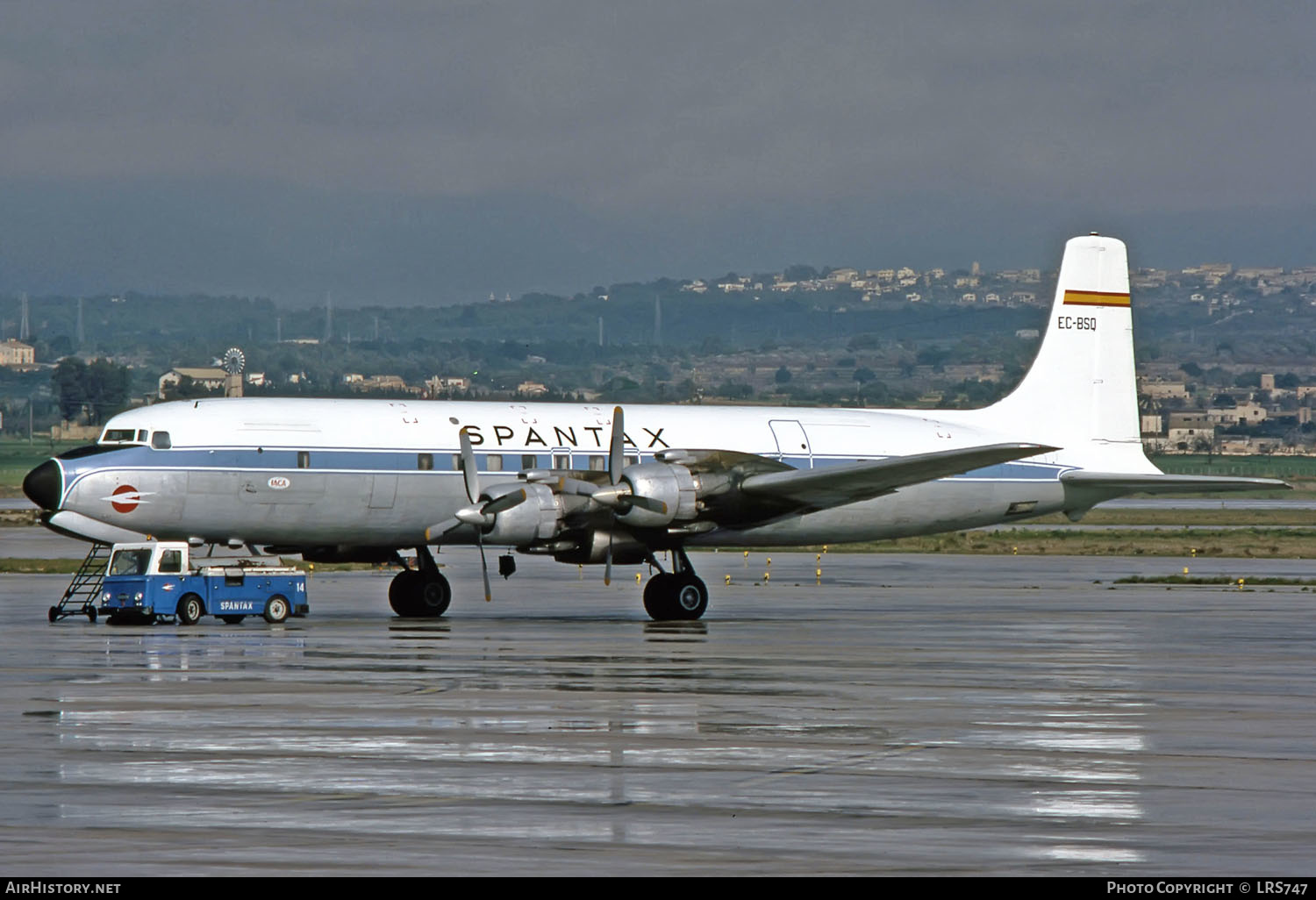 Aircraft Photo of EC-BSQ | Douglas DC-7C | Spantax | AirHistory.net #235774