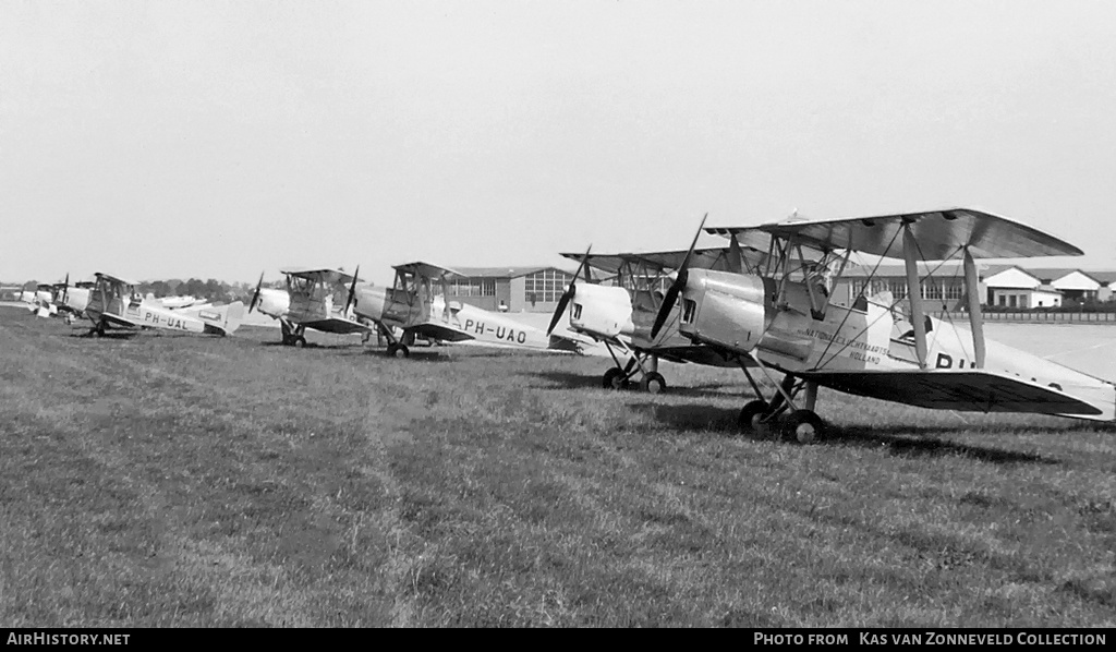 Aircraft Photo of PH-UAO | De Havilland D.H. 82A Tiger Moth | Nationale Luchtvaart School - NLS | AirHistory.net #235784