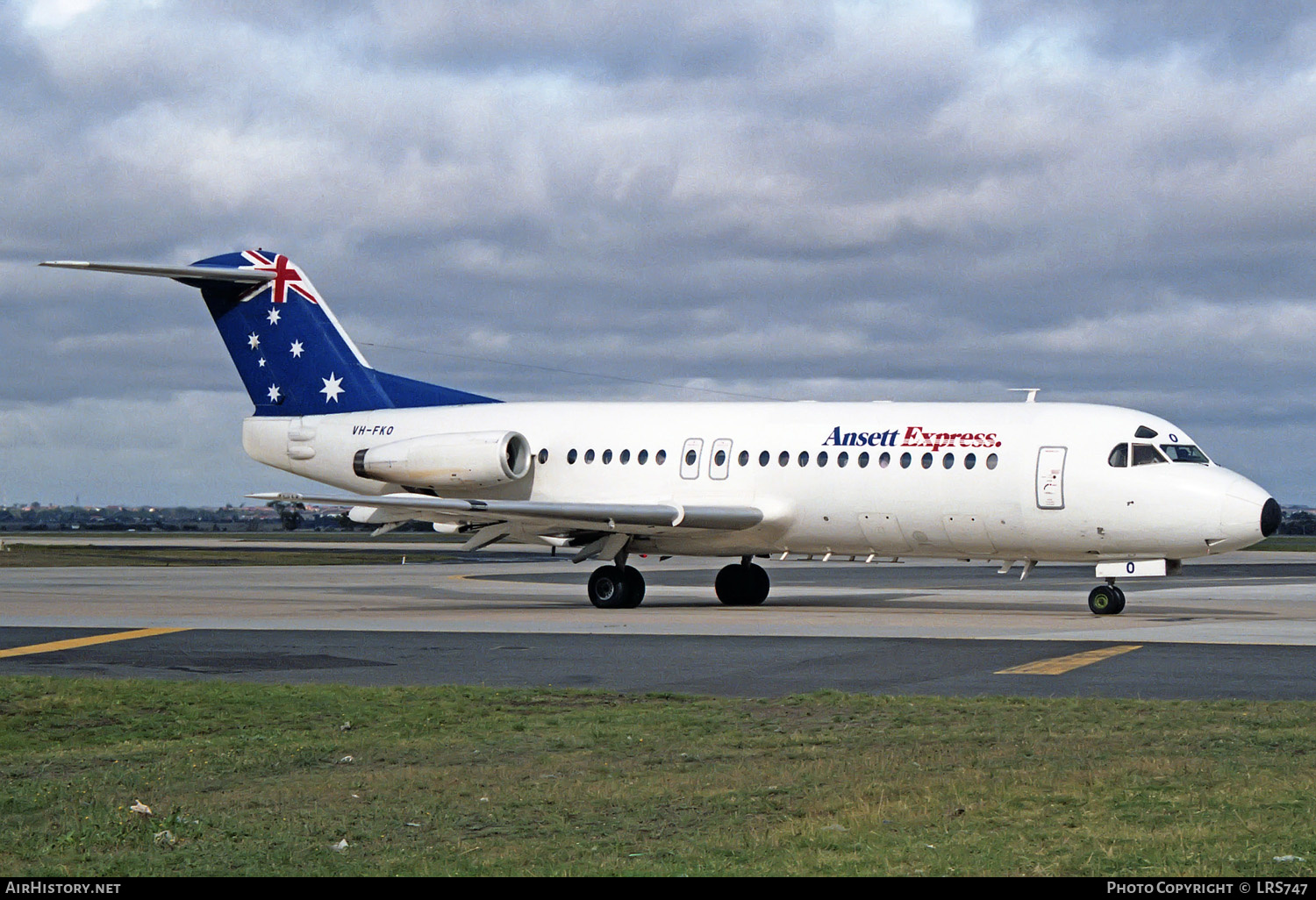 Aircraft Photo of VH-FKO | Fokker F28-4000 Fellowship | Ansett Express | AirHistory.net #235788