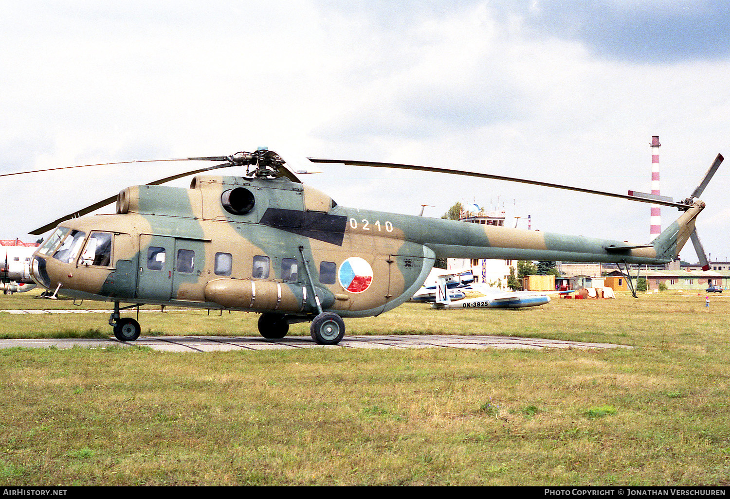 Aircraft Photo of 0210 | Mil Mi-8P | Czechoslovakia - Air Force | AirHistory.net #235790