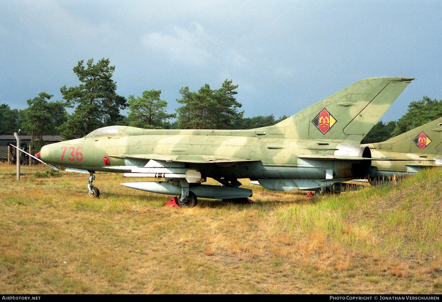 Aircraft Photo of 736 | Mikoyan-Gurevich MiG-21F-13 | East Germany - Air Force | AirHistory.net #235793