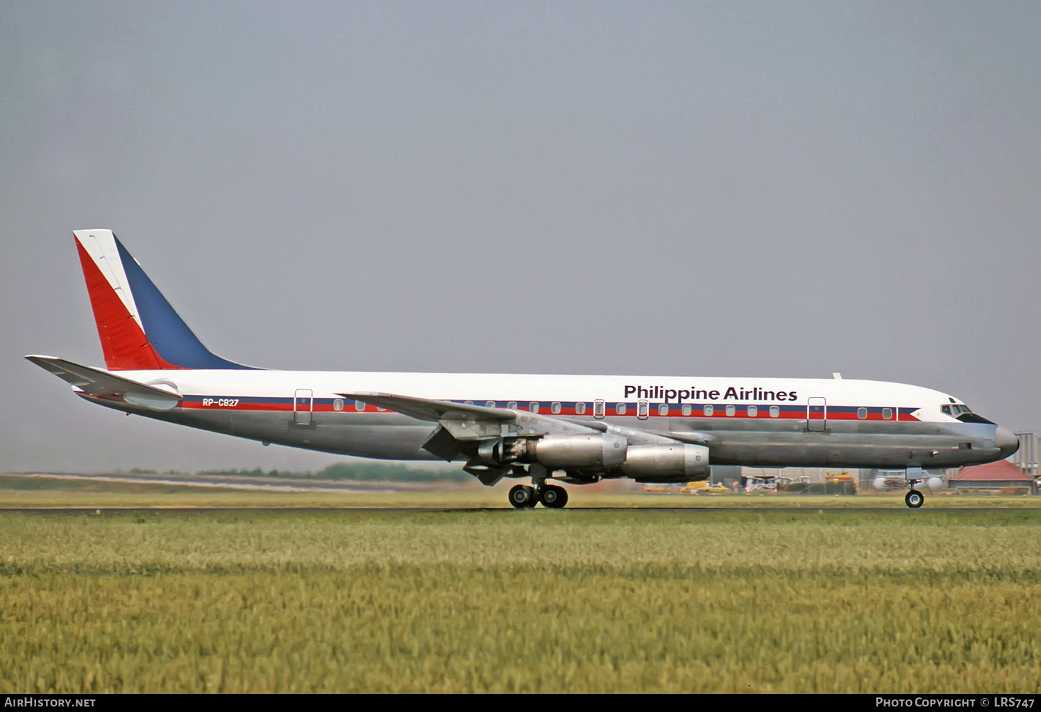 Aircraft Photo of RP-C827 | Douglas DC-8-32 | Philippine Airlines | AirHistory.net #235795