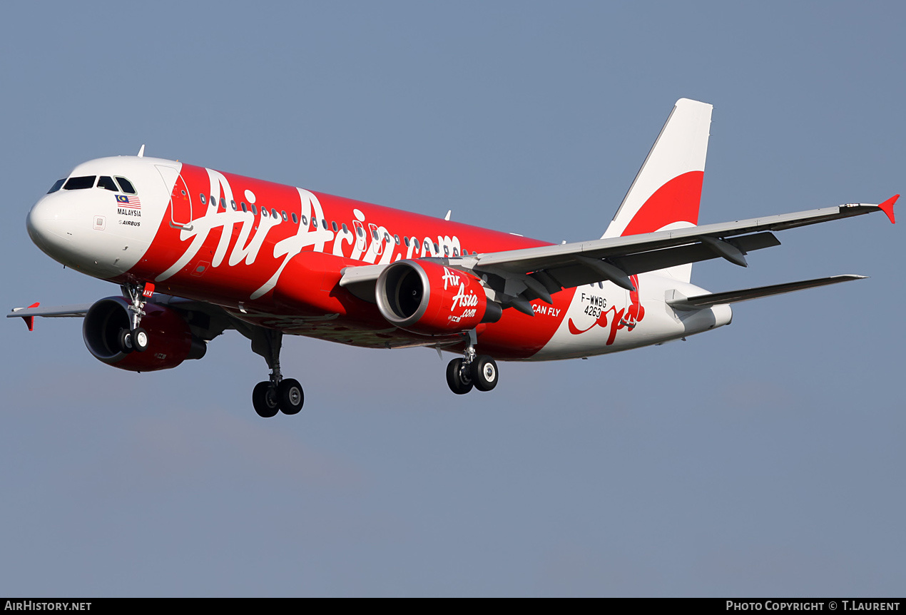 Aircraft Photo of F-WWBG | Airbus A320-216 | AirAsia | AirHistory.net #235808