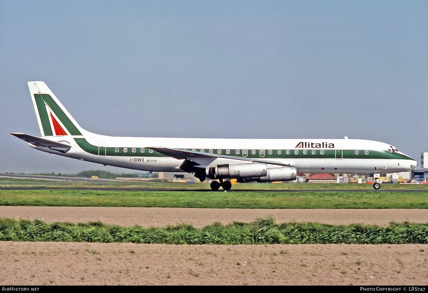 Aircraft Photo of I-DIWX | McDonnell Douglas DC-8-62H | Alitalia | AirHistory.net #235809