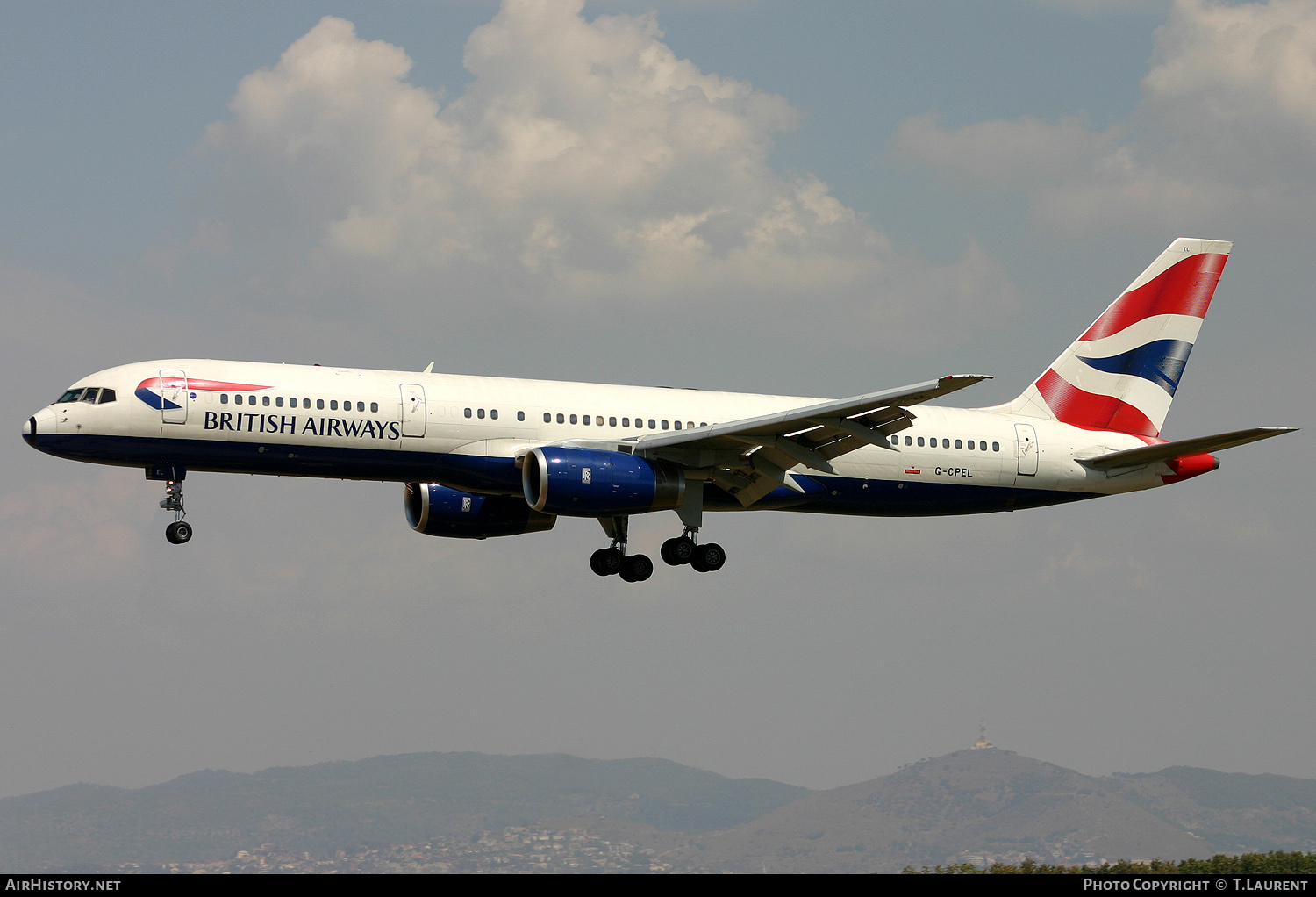 Aircraft Photo of G-CPEL | Boeing 757-236 | British Airways | AirHistory.net #235811