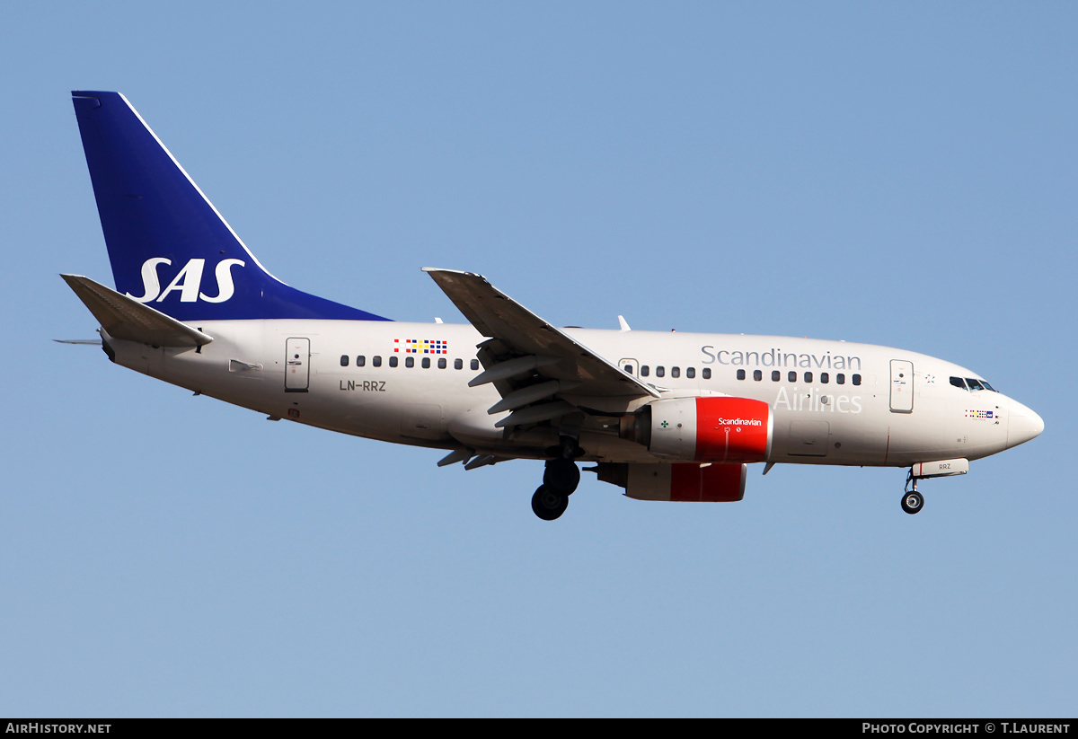 Aircraft Photo of LN-RRZ | Boeing 737-683 | Scandinavian Airlines - SAS | AirHistory.net #235813