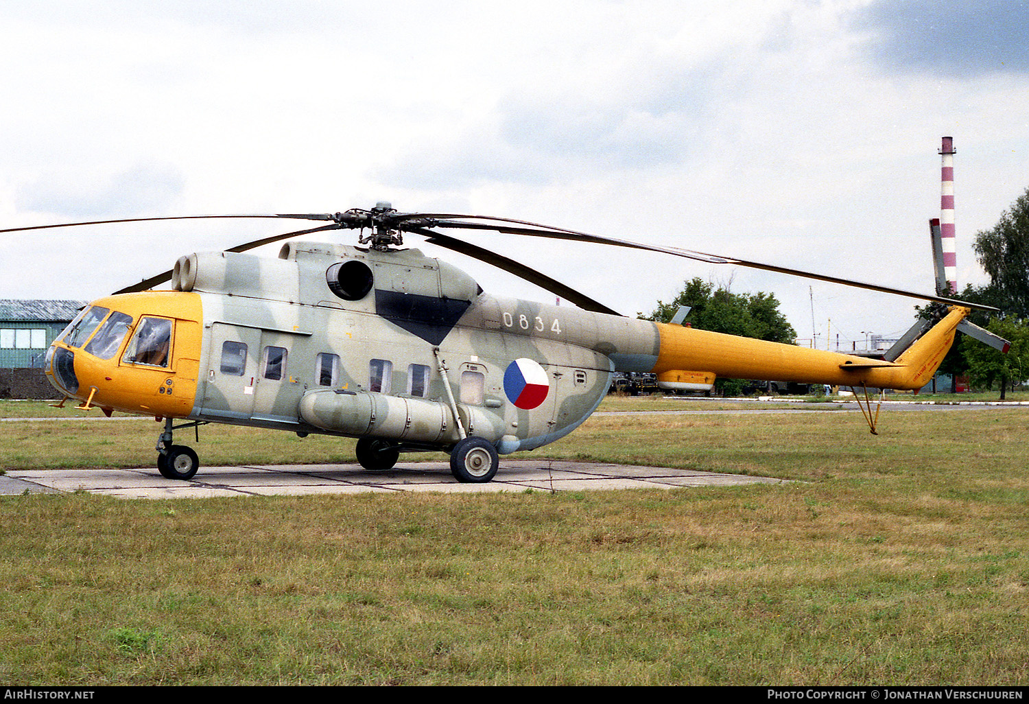 Aircraft Photo of 0834 | Mil Mi-8P | Czechoslovakia - Air Force | AirHistory.net #235821
