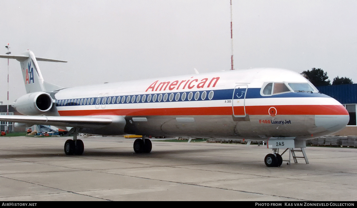 Aircraft Photo of PH-EZY | Fokker 100 (F28-0100) | American Airlines | AirHistory.net #235834