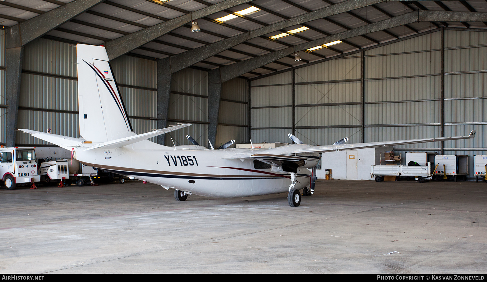 Aircraft Photo of YV1851 | Gulfstream Aerospace 690C Jetprop 840 | AirHistory.net #235859