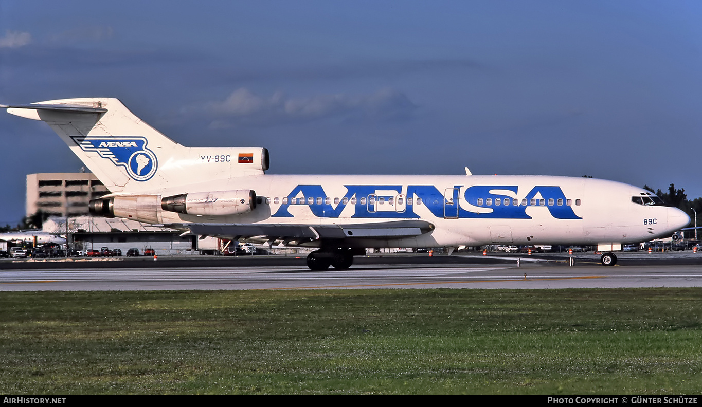 Aircraft Photo of YV-89C | Boeing 727-22 | Avensa - Aerovías Venezolanas | AirHistory.net #235891
