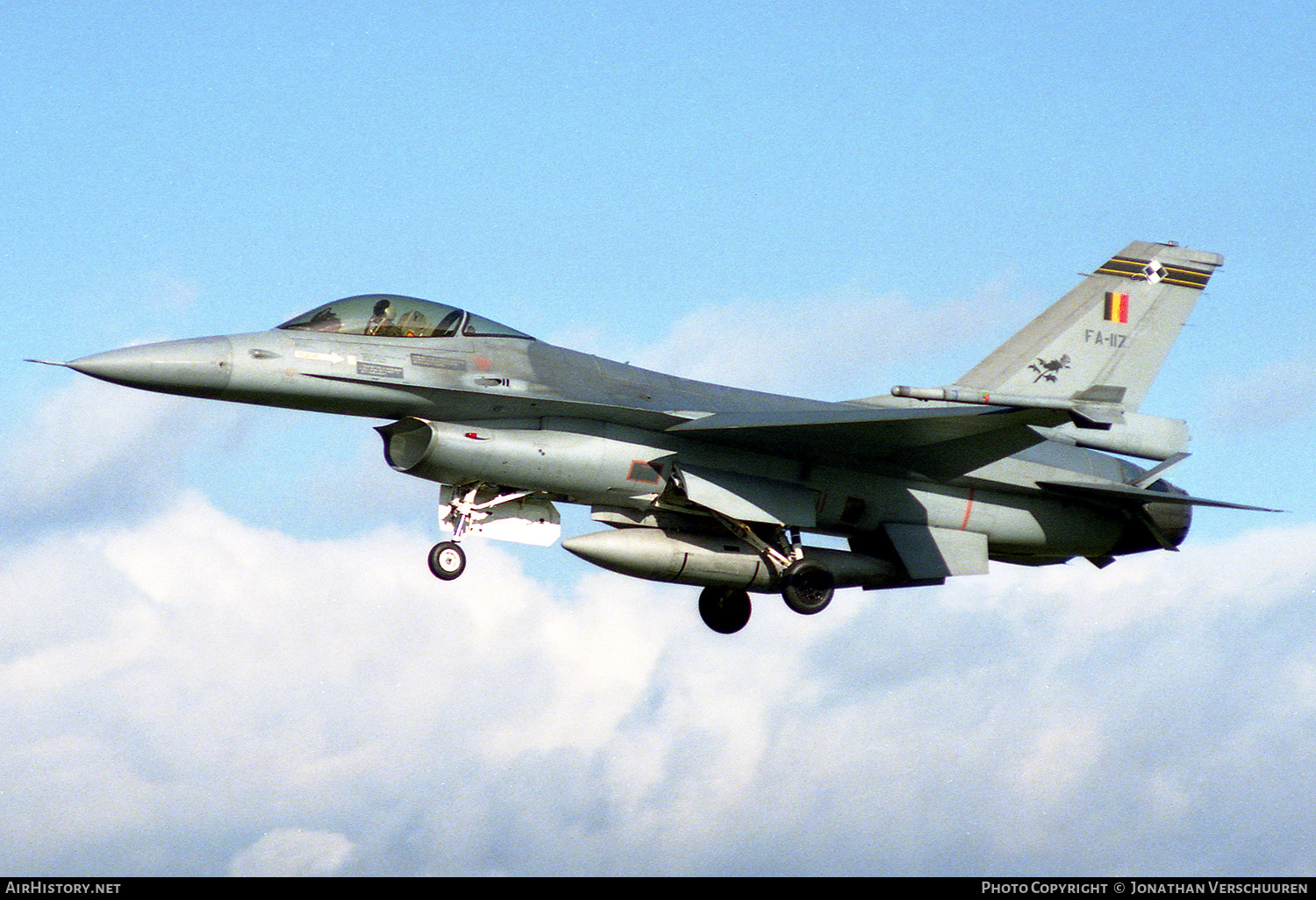 Aircraft Photo of FA117 | General Dynamics F-16A Fighting Falcon | Belgium - Air Force | AirHistory.net #235894
