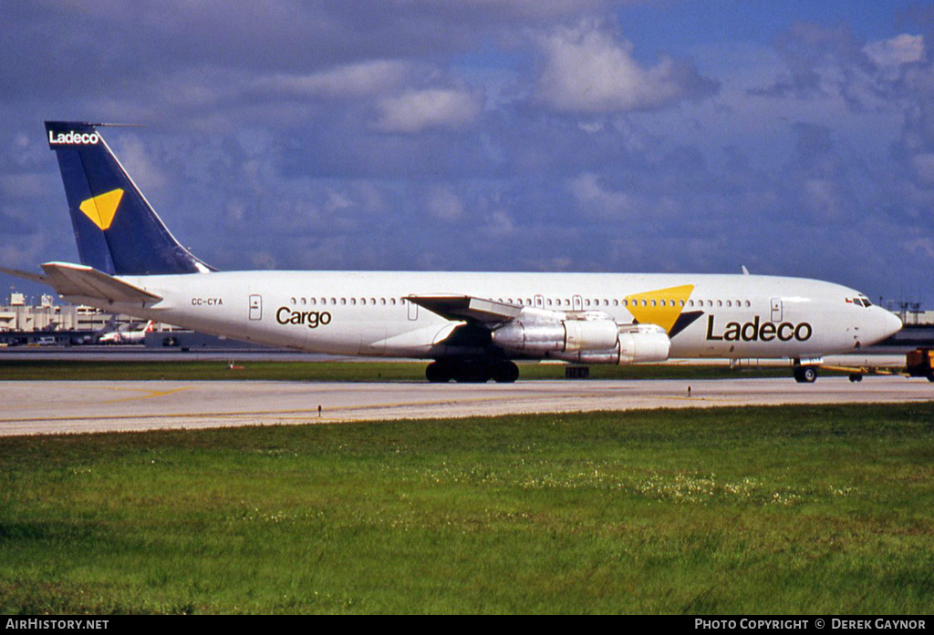 Aircraft Photo of CC-CYA | Boeing 707-327C | Ladeco Cargo | AirHistory.net #235901