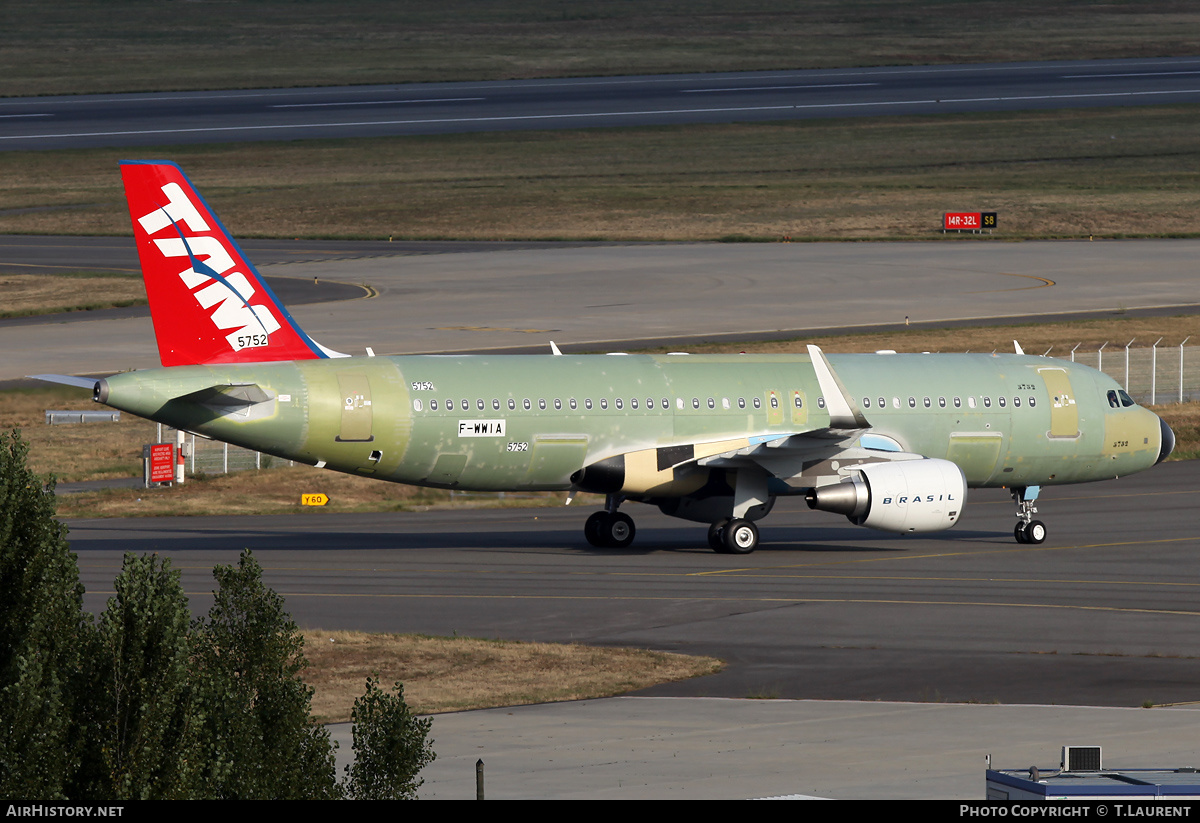 Aircraft Photo of F-WWIA | Airbus A320-214 | TAM Linhas Aéreas | AirHistory.net #235911