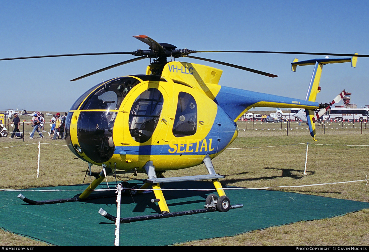 Aircraft Photo of VH-LLC | Hughes 500D (369D) | Seetal | AirHistory.net #235937