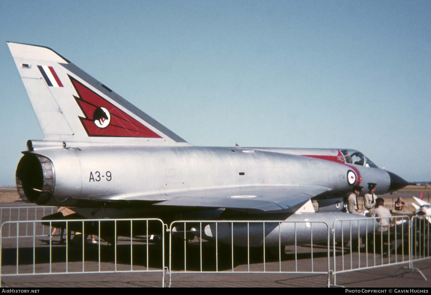 Aircraft Photo of A3-9 | Dassault Mirage IIIO(F/A) | Australia - Air Force | AirHistory.net #235940