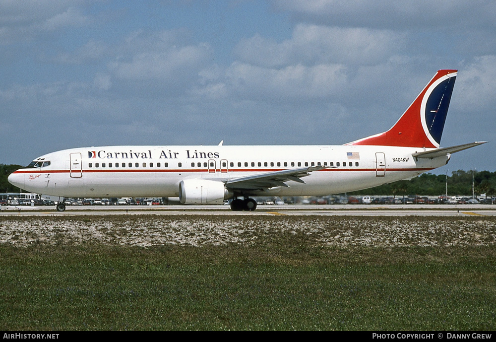 Aircraft Photo of N404KW | Boeing 737-4Q8 | AirHistory.net #235946