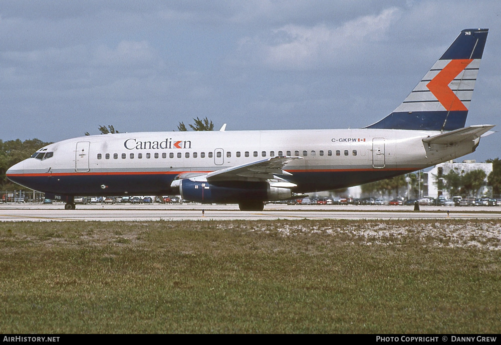 Aircraft Photo of C-GKPW | Boeing 737-275/Adv | Canadian Airlines | AirHistory.net #235956