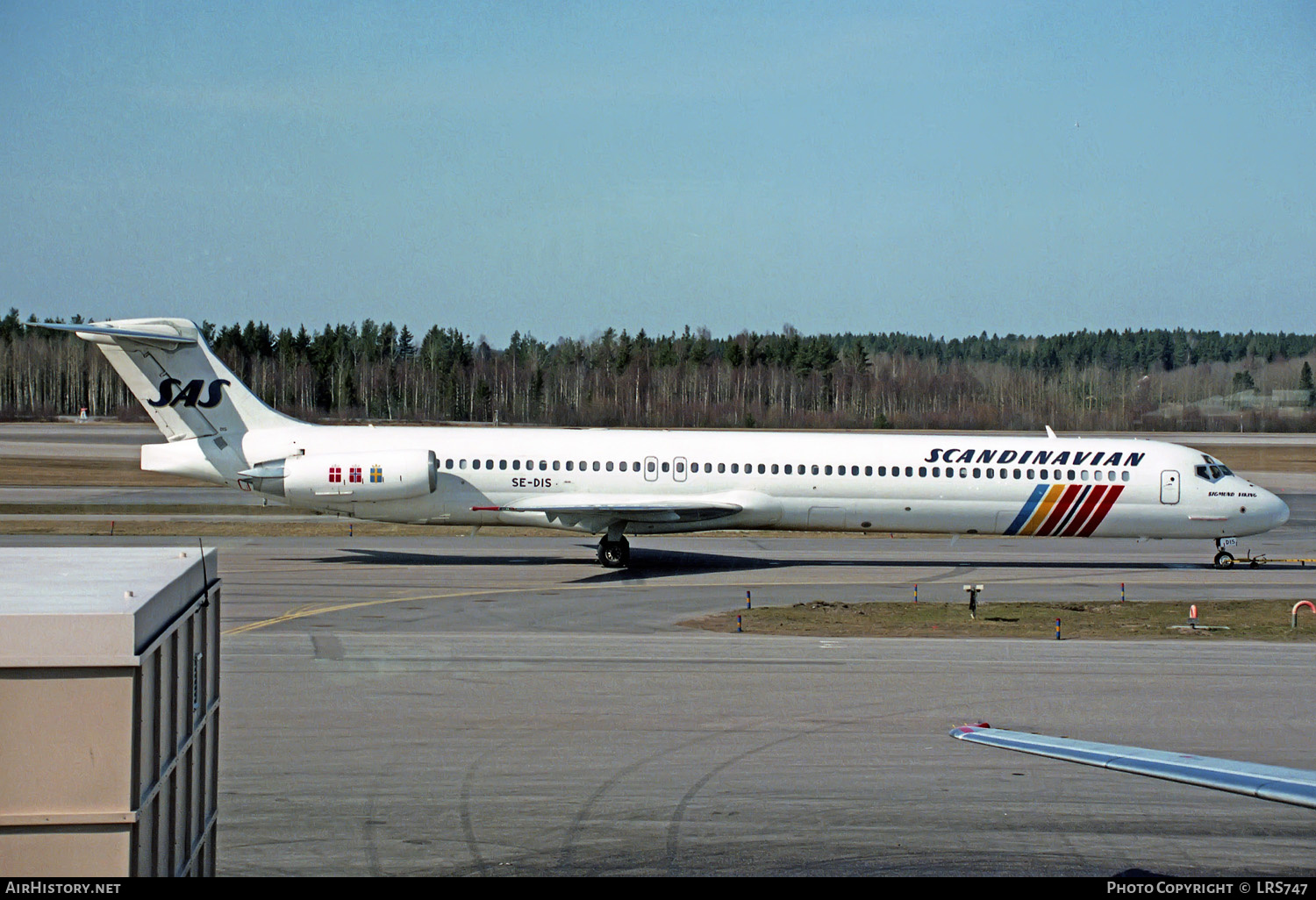 Aircraft Photo of SE-DIS | McDonnell Douglas MD-81 (DC-9-81) | Scandinavian Airlines - SAS | AirHistory.net #235975