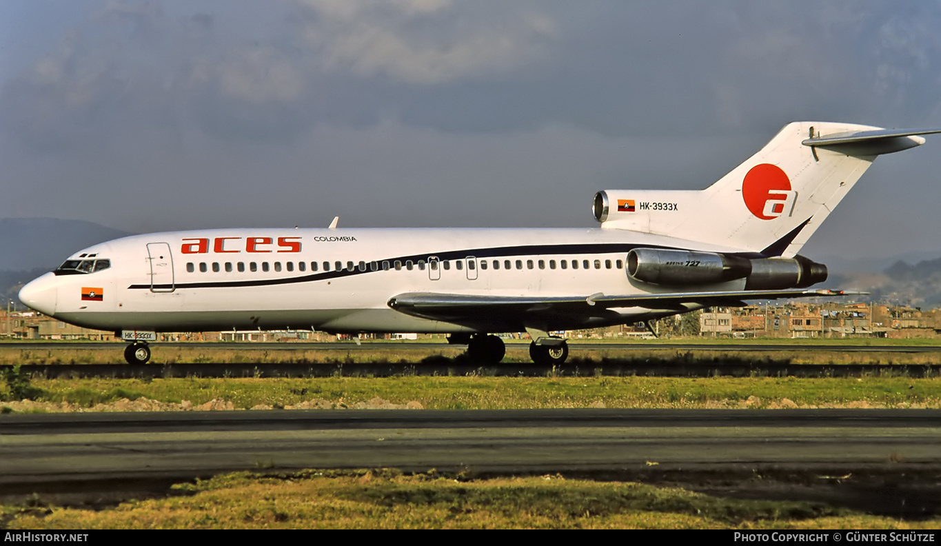 Aircraft Photo of HK-3933X | Boeing 727-35 | ACES - Aerolíneas Centrales de Colombia | AirHistory.net #235976