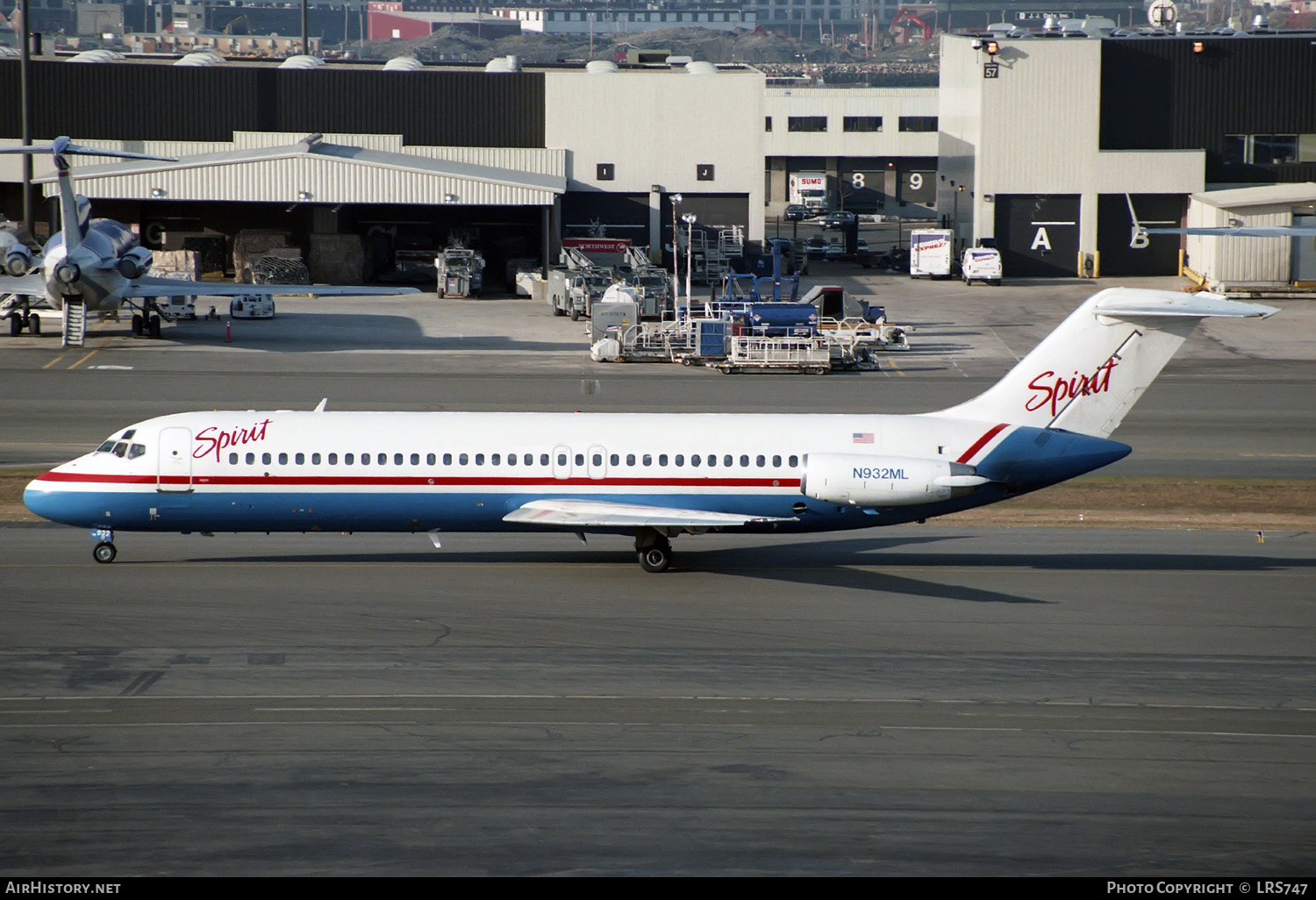 Aircraft Photo of N932ML | McDonnell Douglas DC-9-31 | Spirit Airlines | AirHistory.net #235977