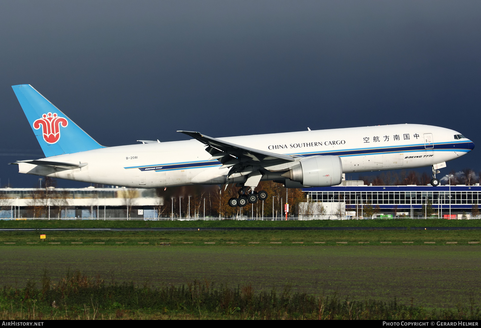 Aircraft Photo of B-2081 | Boeing 777-F1B | China Southern Airlines Cargo | AirHistory.net #235979