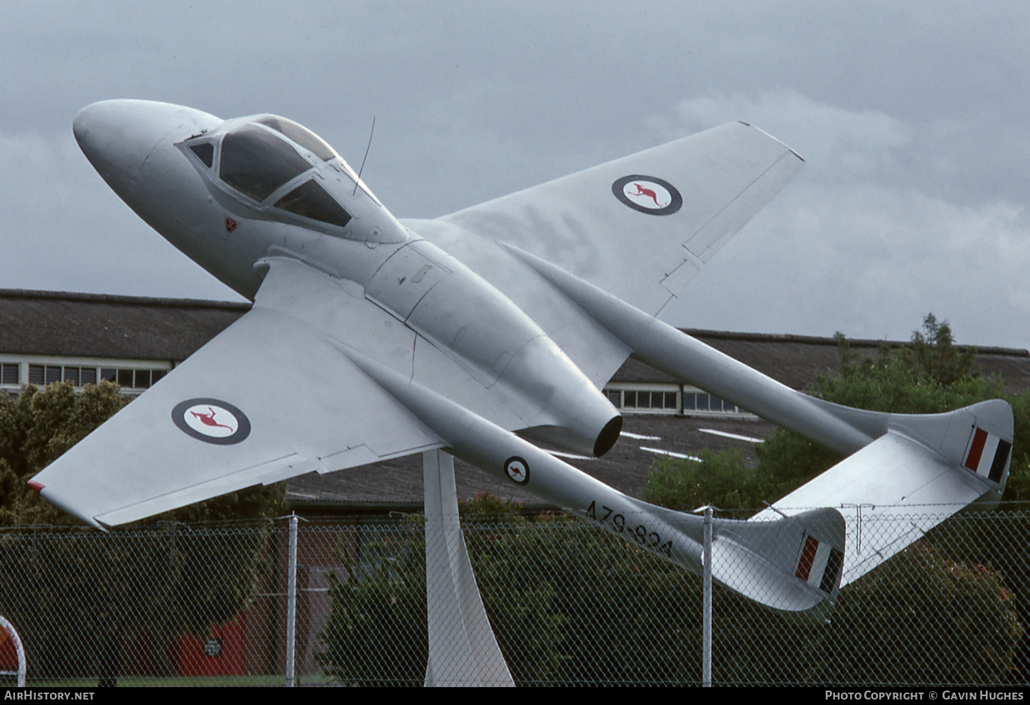 Aircraft Photo of A79-824 | De Havilland D.H. 115 Vampire T35 | Australia - Air Force | AirHistory.net #235988