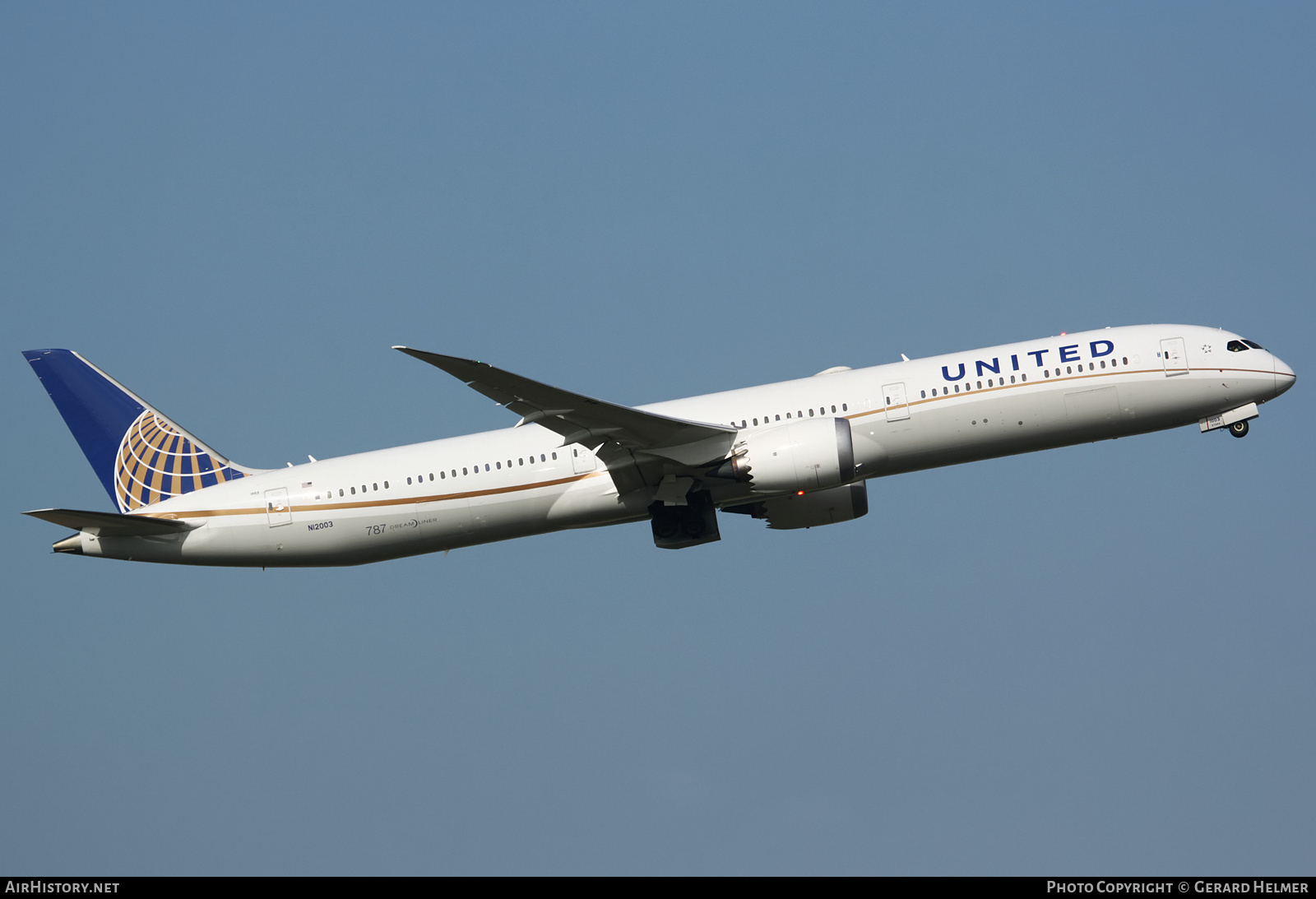 Aircraft Photo of N12003 | Boeing 787-10 Dreamliner | United Airlines | AirHistory.net #236039
