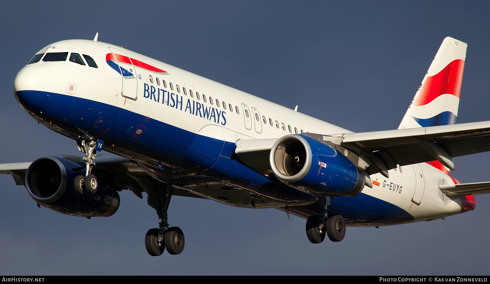 Aircraft Photo of G-EUYG | Airbus A320-232 | British Airways | AirHistory.net #236073