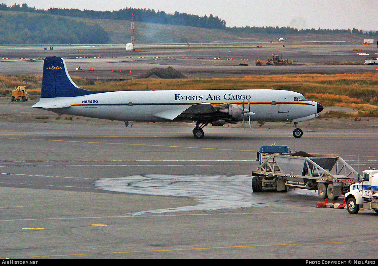 Aircraft Photo of N555SQ | Douglas DC-6B | Everts Air Cargo | AirHistory.net #236085