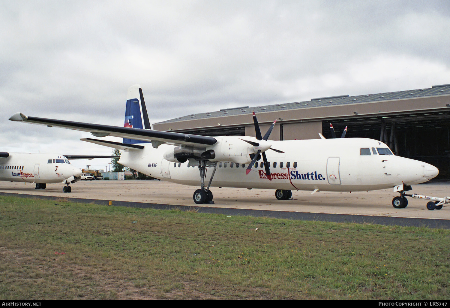 Aircraft Photo of VH-FNF | Fokker 50 | Ansett Express Shuttle | AirHistory.net #236090