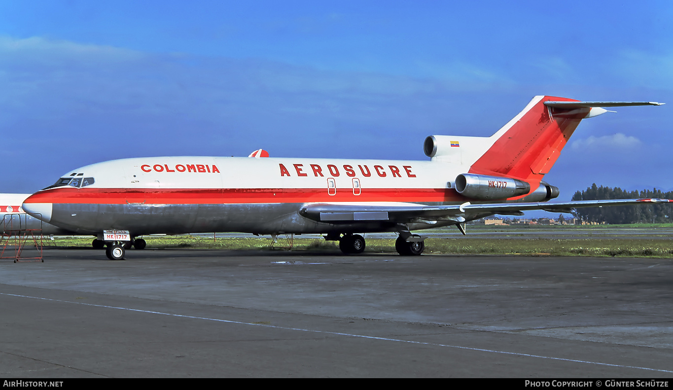 Aircraft Photo of HK-1717 | Boeing 727-21 | Aerosucre | AirHistory.net #236106