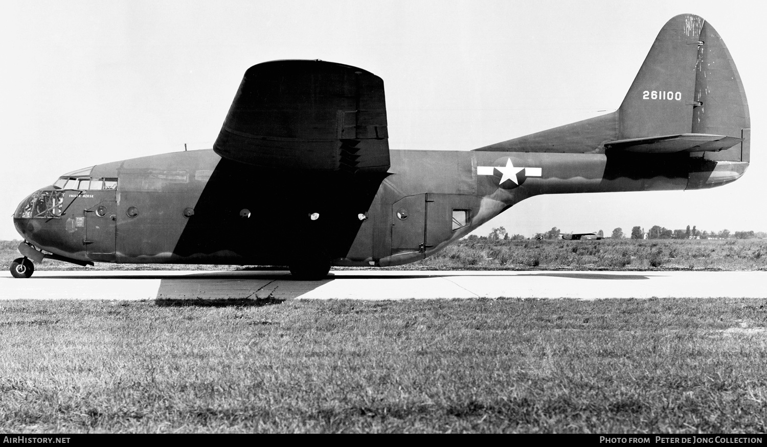 Aircraft Photo of 42-61100 / 261100 | Laister-Kauffman XCG-10A Trojan Horse (LK-11B) | USA - Air Force | AirHistory.net #236127