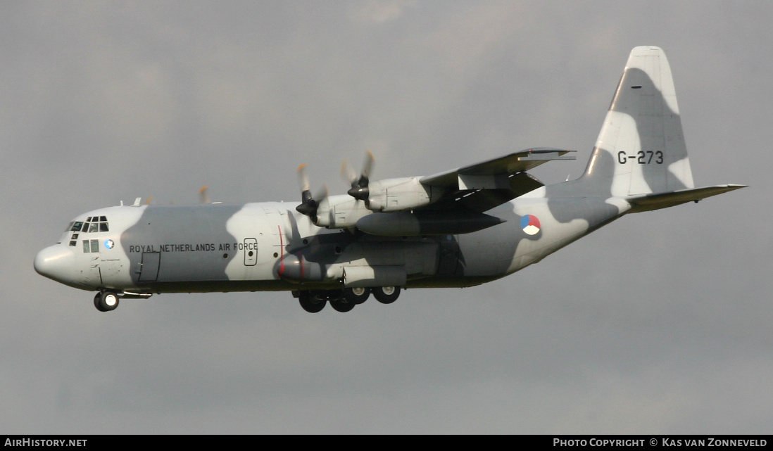 Aircraft Photo of G-273 | Lockheed C-130H-30 Hercules (L-382) | Netherlands - Air Force | AirHistory.net #236134