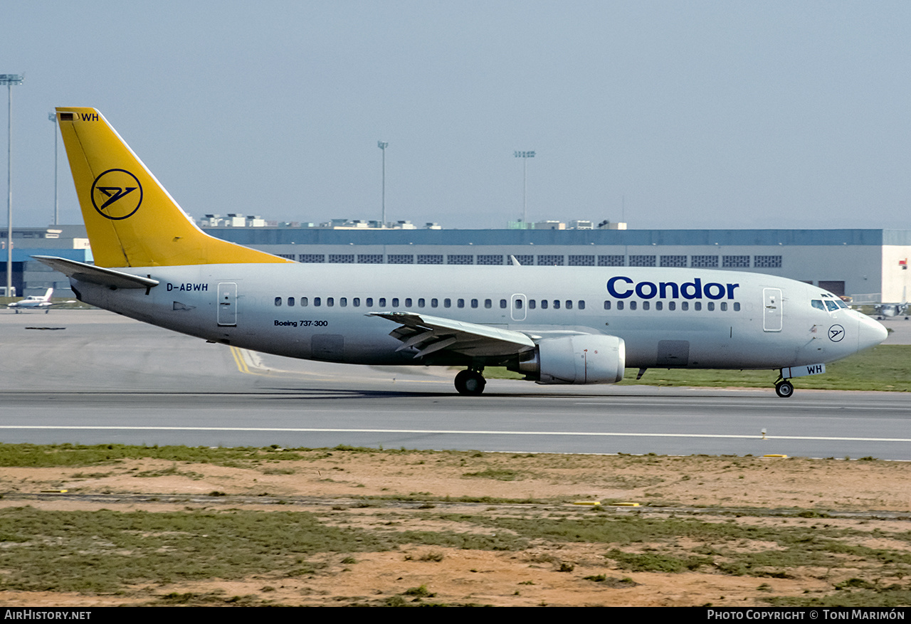 Aircraft Photo of D-ABWH | Boeing 737-330 | Condor Flugdienst | AirHistory.net #236144
