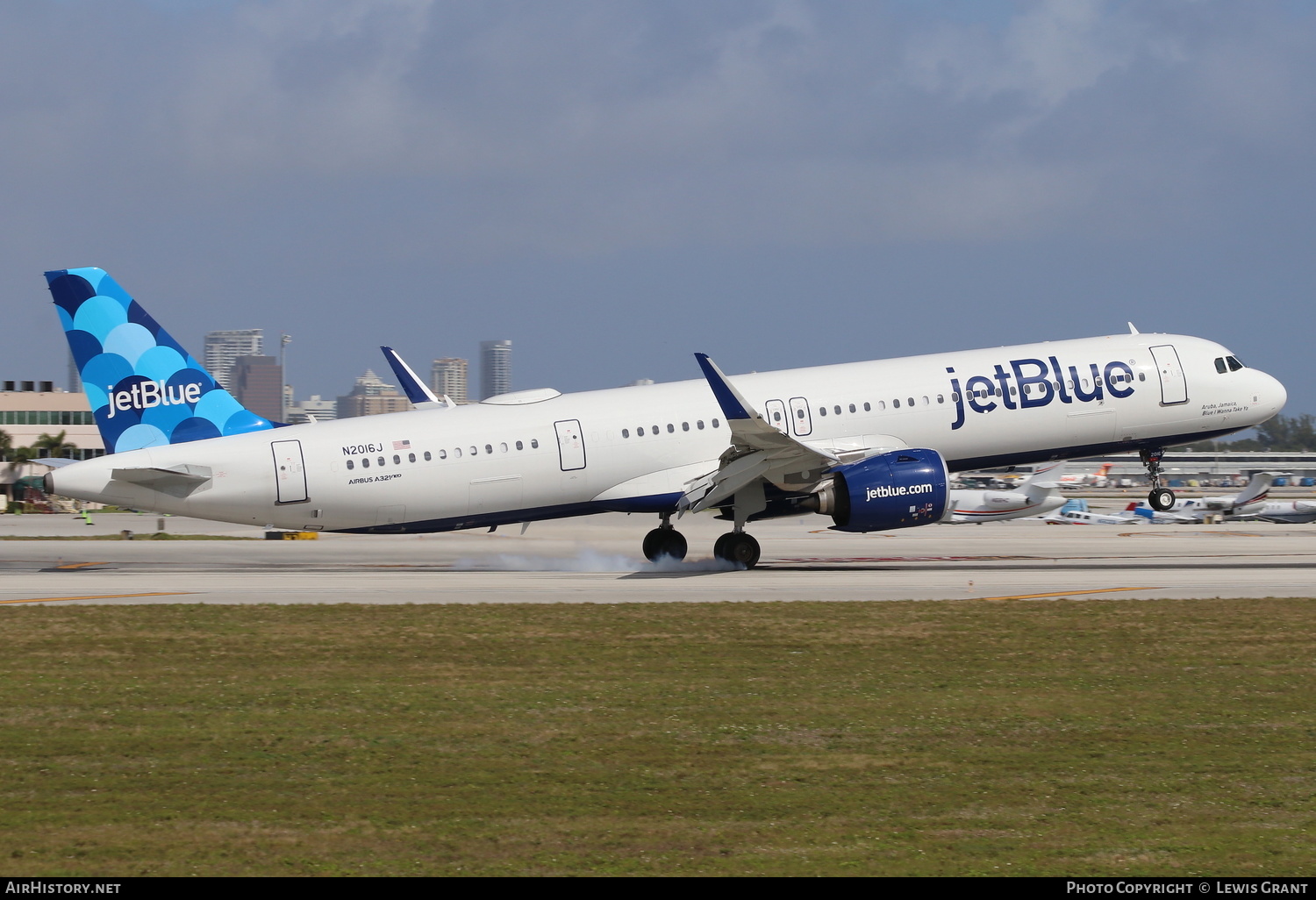 Aircraft Photo of N2016J | Airbus A321-271NX | JetBlue Airways | AirHistory.net #236160