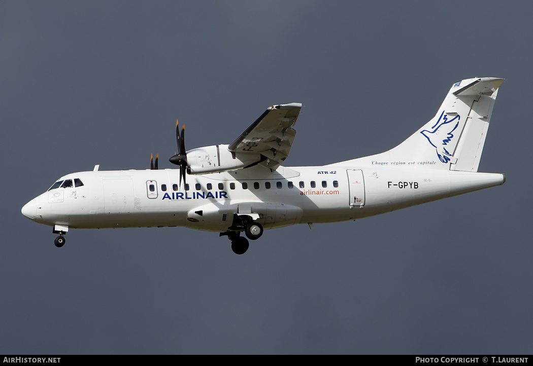 Aircraft Photo of F-GPYB | ATR ATR-42-500 | Airlinair | AirHistory.net #236169