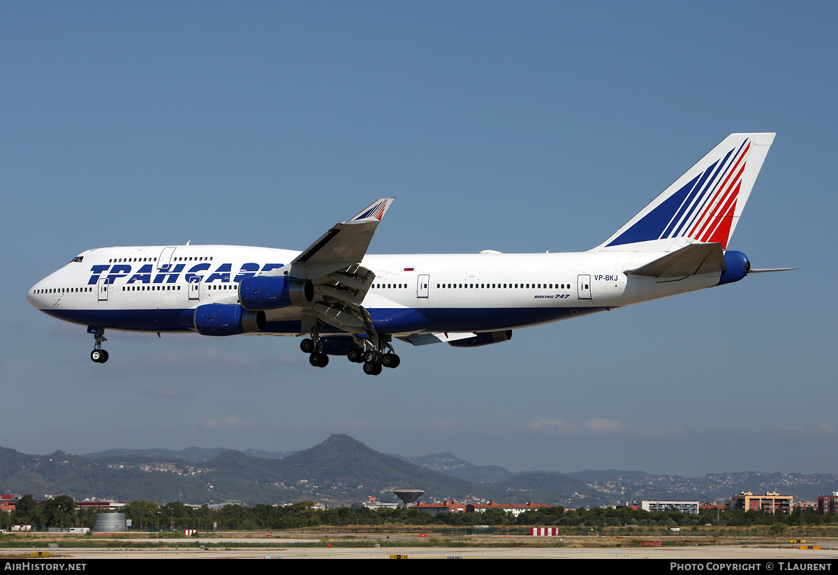 Aircraft Photo of VP-BKJ | Boeing 747-444 | Transaero Airlines | AirHistory.net #236173