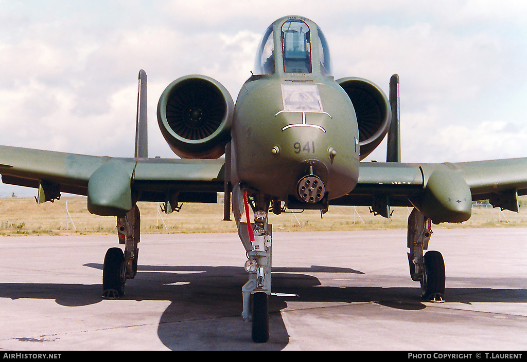 Aircraft Photo of 81-0941 / AF81-941 | Fairchild A-10A Thunderbolt II | USA - Air Force | AirHistory.net #236178