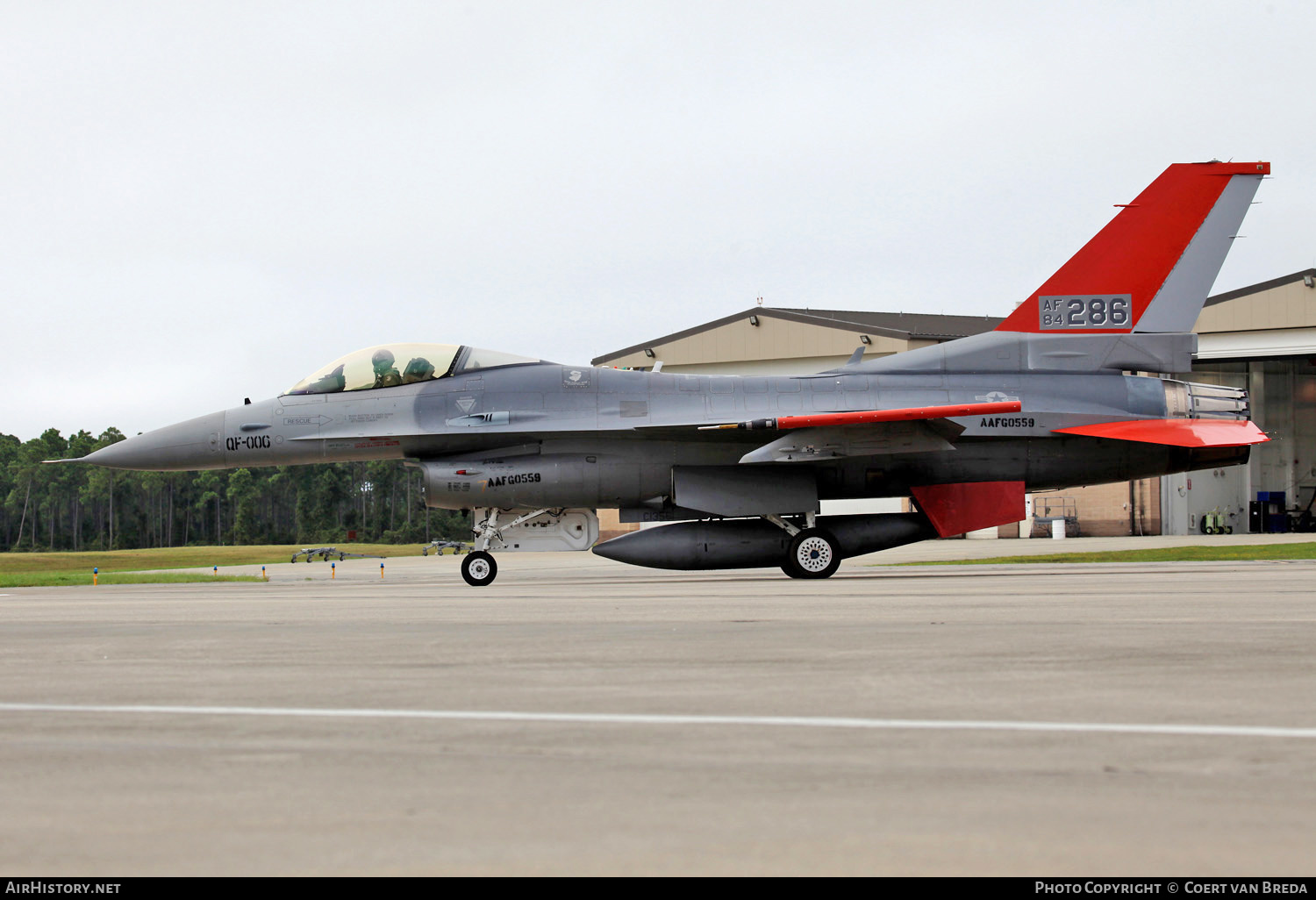 Aircraft Photo of 84-1286 / AF84-286 | General Dynamics QF-16C/FSAT | USA - Air Force | AirHistory.net #236187