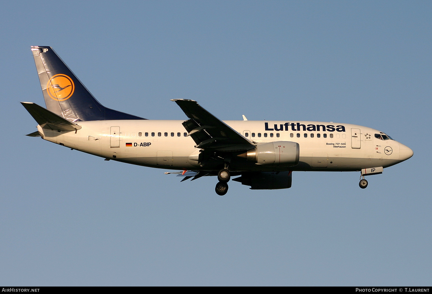 Aircraft Photo of D-ABIP | Boeing 737-530 | Lufthansa | AirHistory.net #236190
