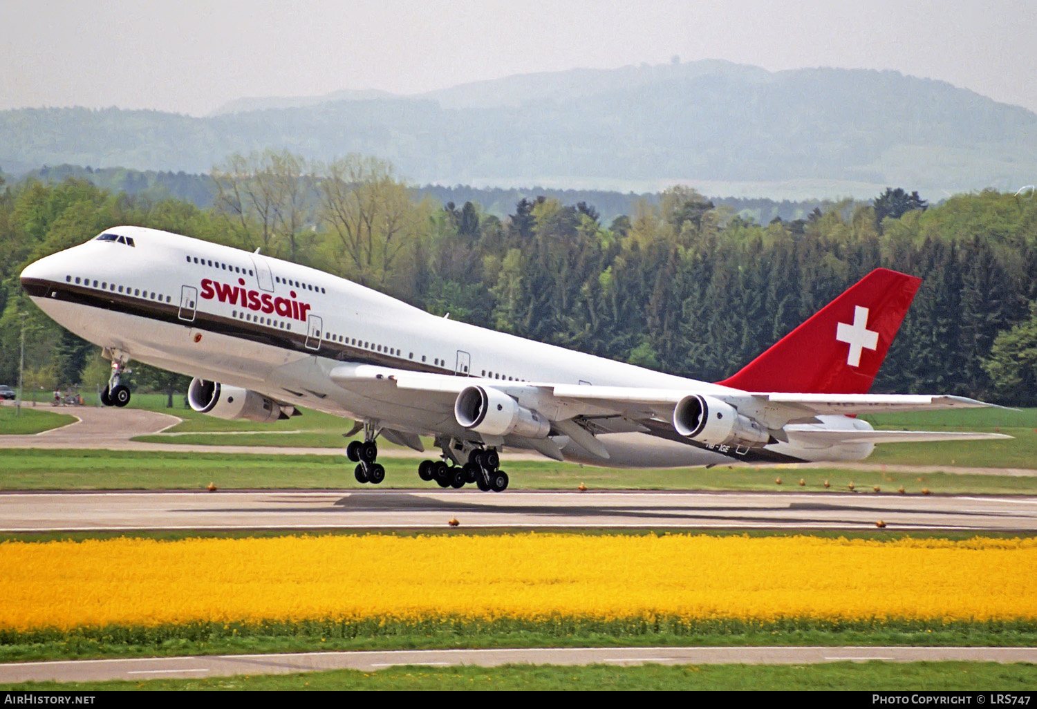 Aircraft Photo of HB-IGE | Boeing 747-357 | Swissair | AirHistory.net #236208