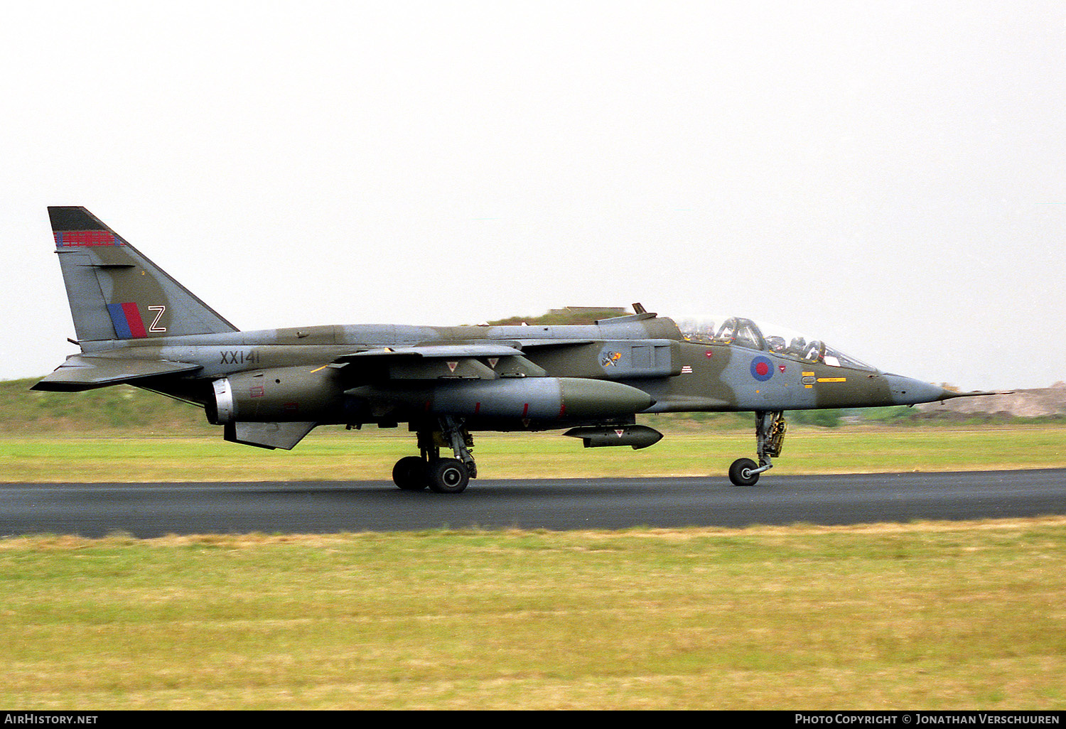 Aircraft Photo of XX141 | Sepecat Jaguar T2A | UK - Air Force | AirHistory.net #236224