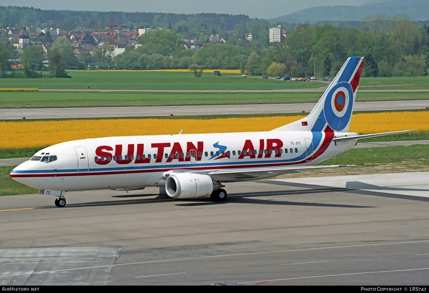 Aircraft Photo of TC-JTC | Boeing 737-3G7 | Sultan Air | AirHistory.net #236228