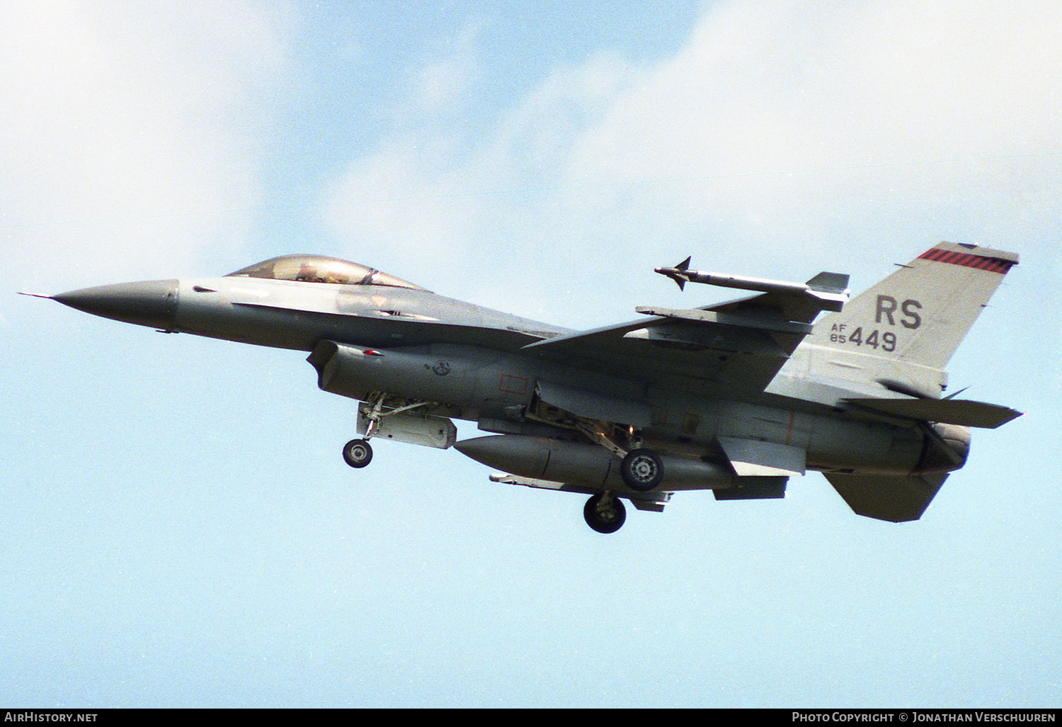 Aircraft Photo of 85-1449 / AF85-449 | General Dynamics F-16C Fighting Falcon | USA - Air Force | AirHistory.net #236236