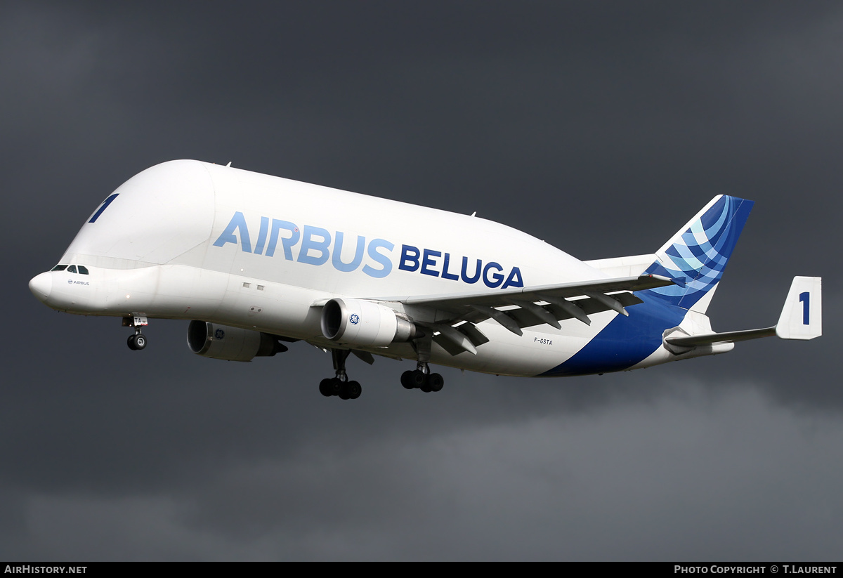 Aircraft Photo of F-GSTA | Airbus A300B4-608ST Beluga (Super Transporter) | Airbus Transport International | AirHistory.net #236250