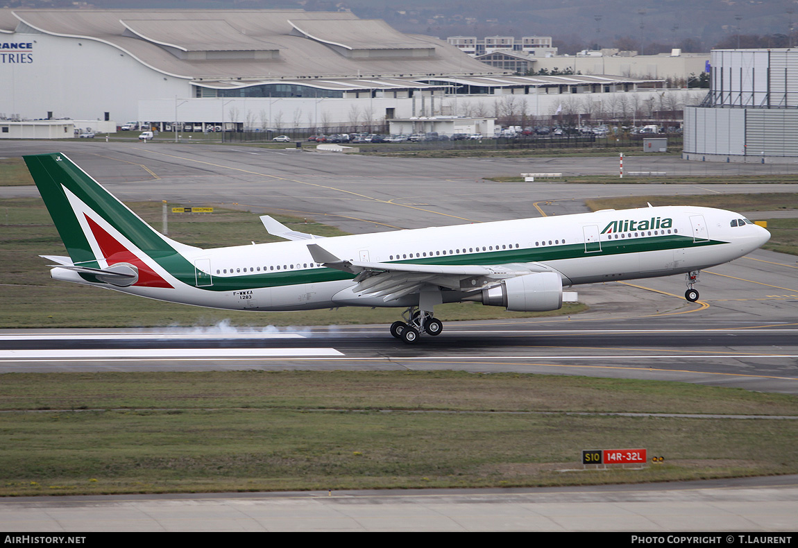 Aircraft Photo of F-WWKA | Airbus A330-202 | Alitalia | AirHistory.net #236251